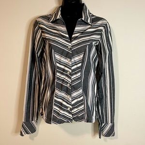 Vintage 90’s striped collared shirt
